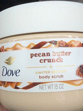 Dove Body Scrub Pecan Butter Crunch Body Scrub- Limited Edition, 15 oz.